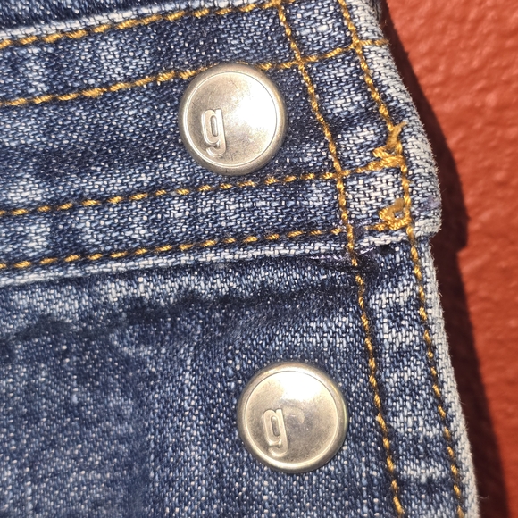 Gymboree Jean Overalls with Duck Pocket Pal - Picture 4 of 6